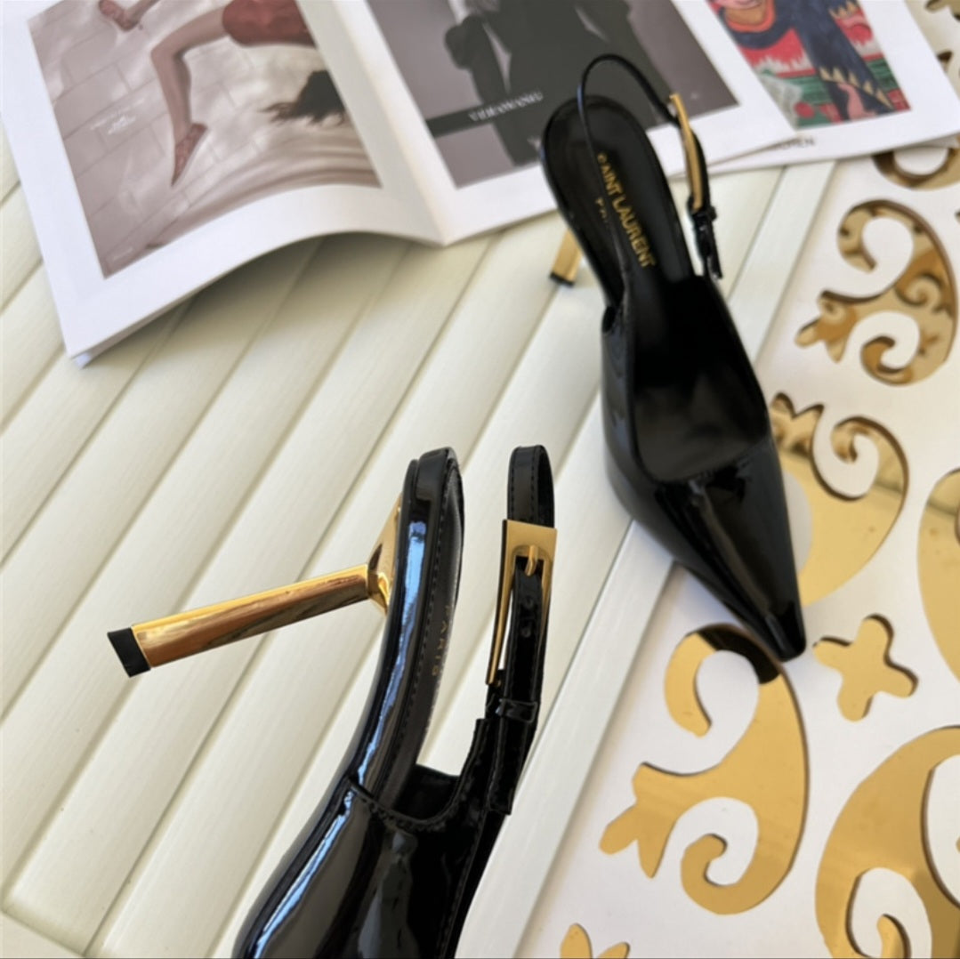 Ysl high heels sandals