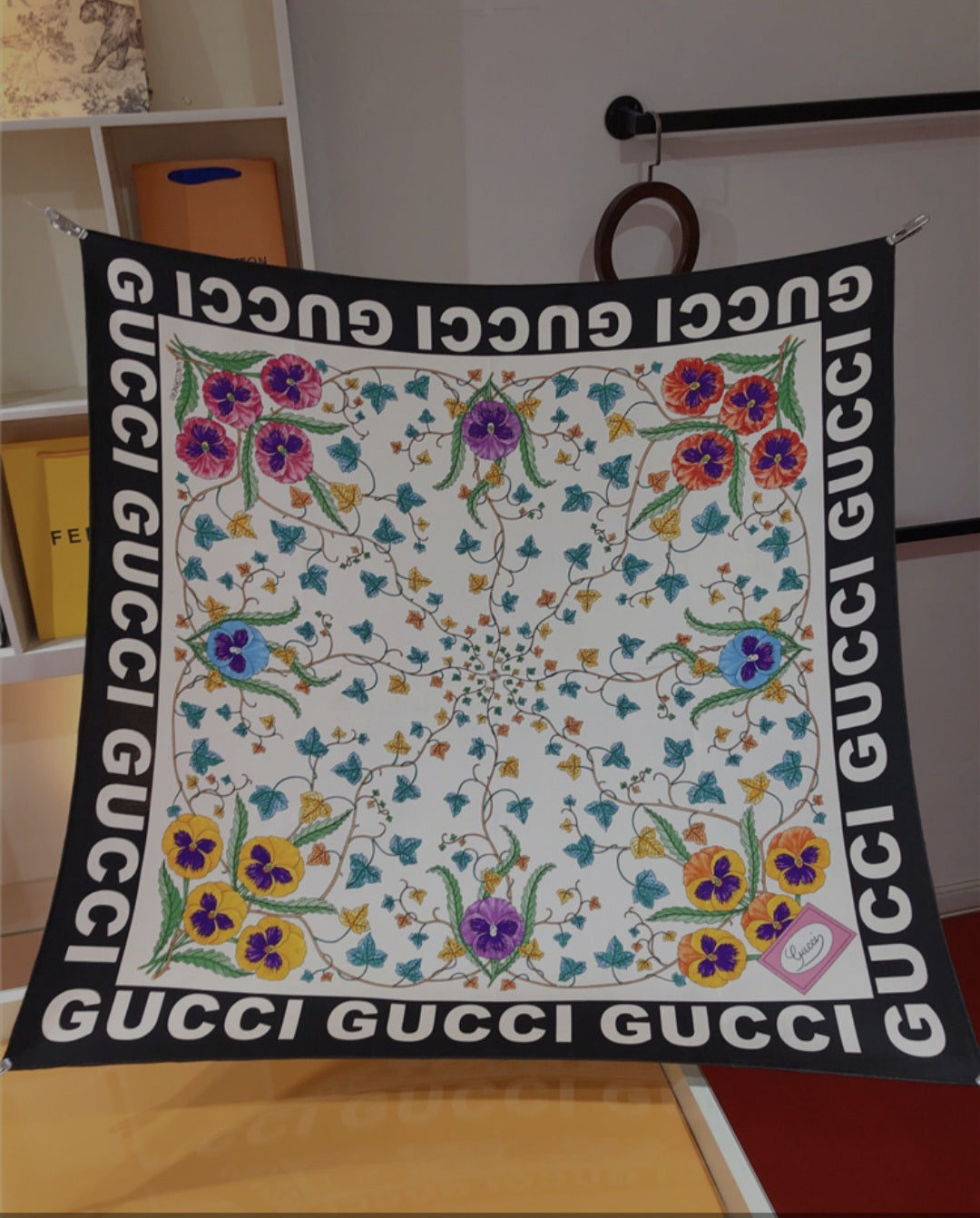 Gg designer scarf