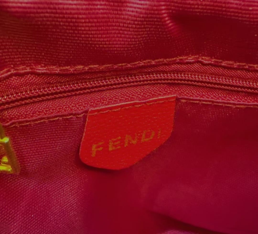 Fendi denim bag