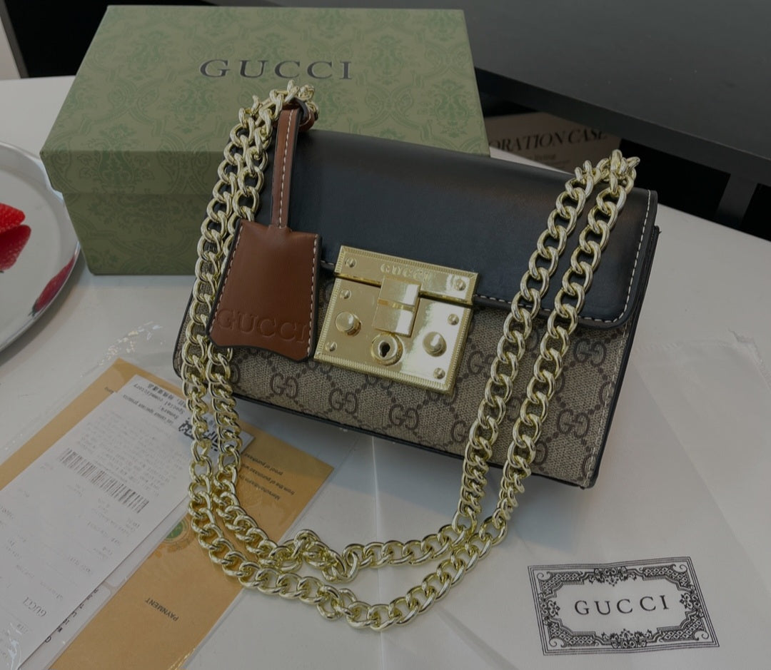 Gucci padlock bag