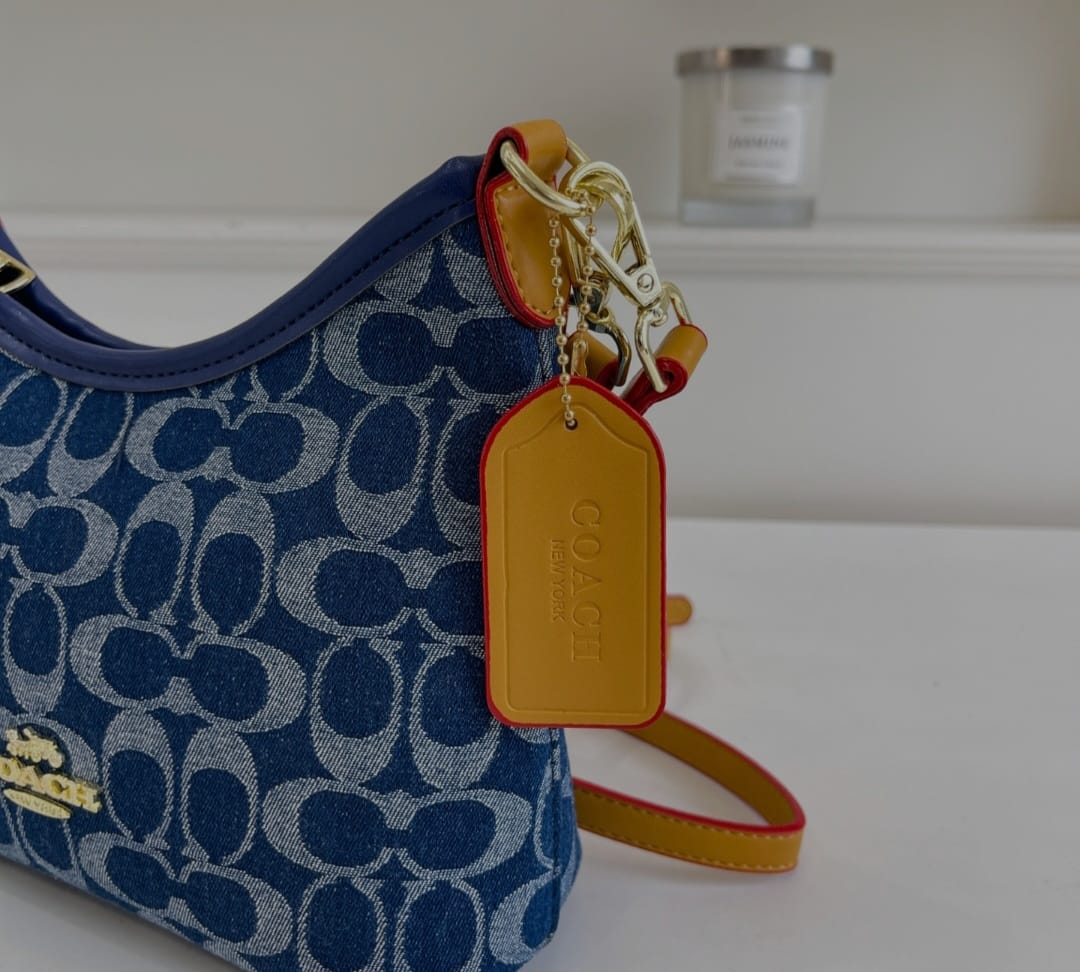 Coach laurel denim bag for sale