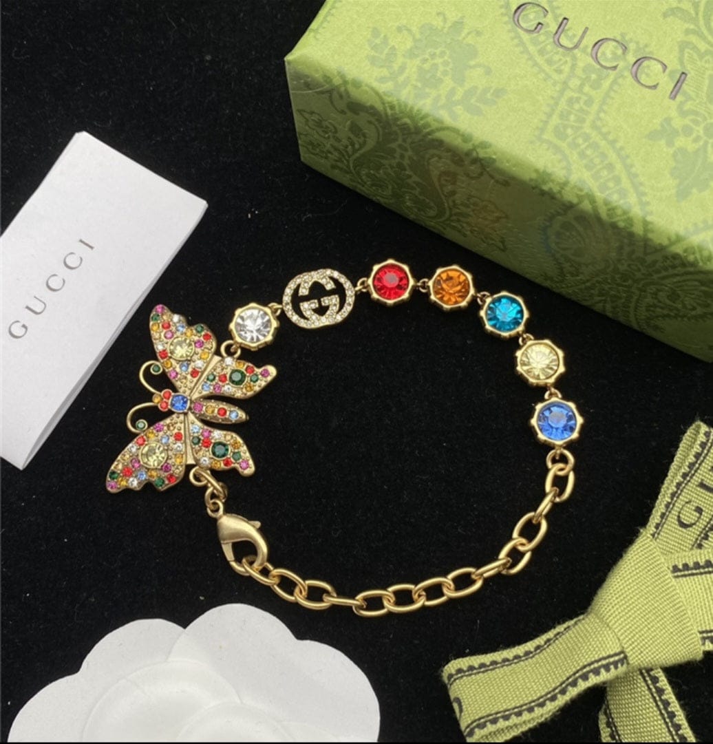 GG set earrings bracelet