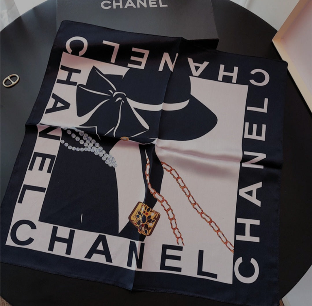 CC hat scarf