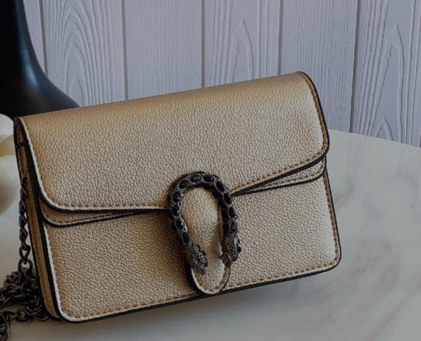 Gucci snake buckle bag