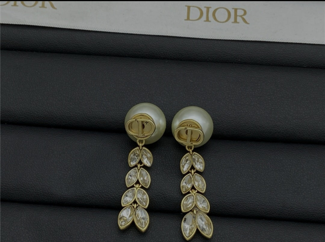 Dior earrings 2 pairs