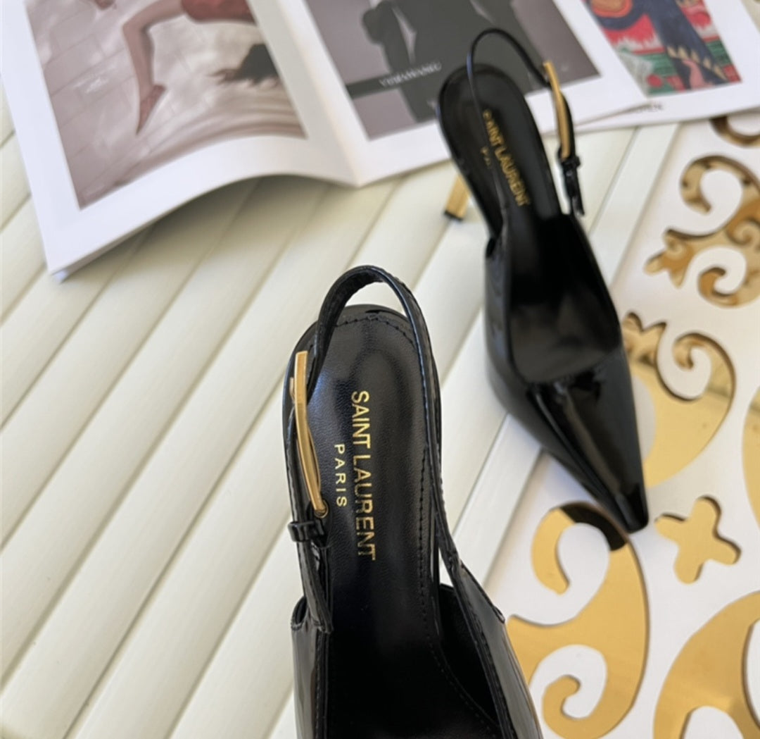 Ysl high heels sandals