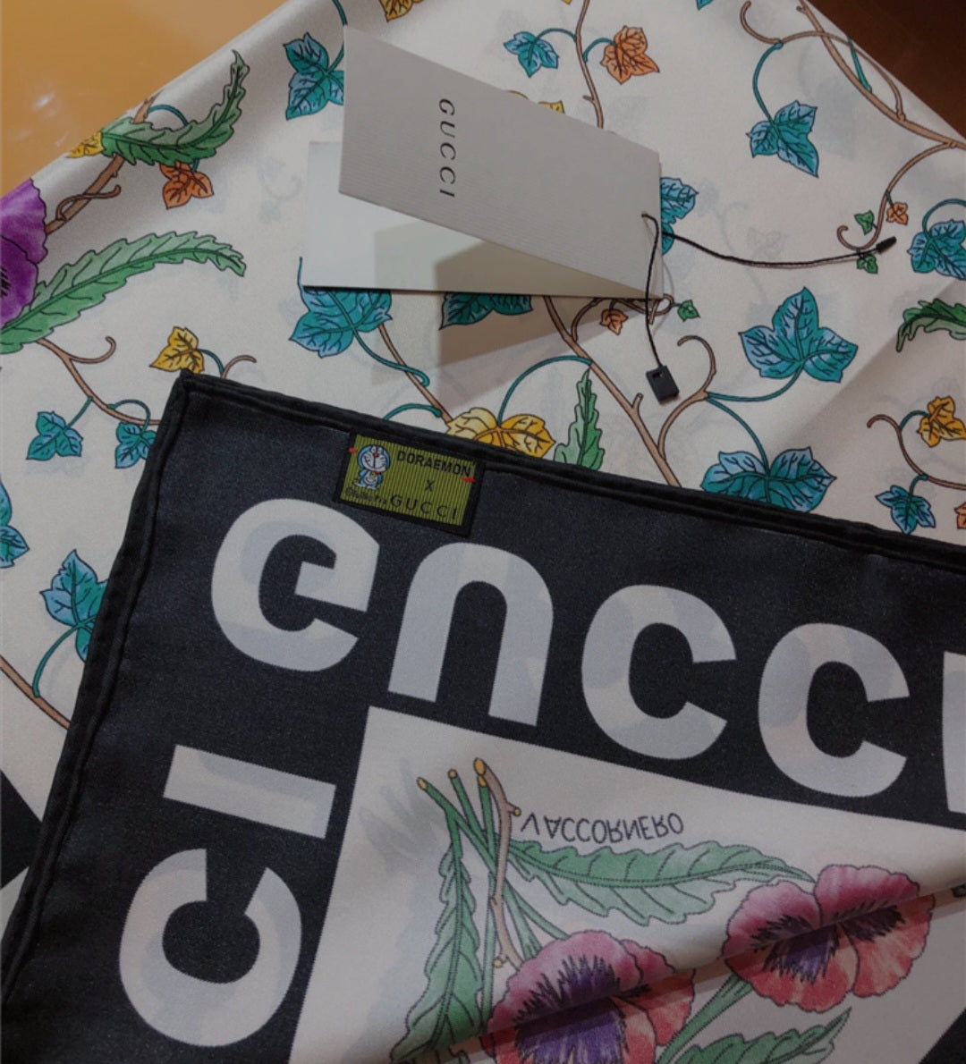 Gg designer scarf