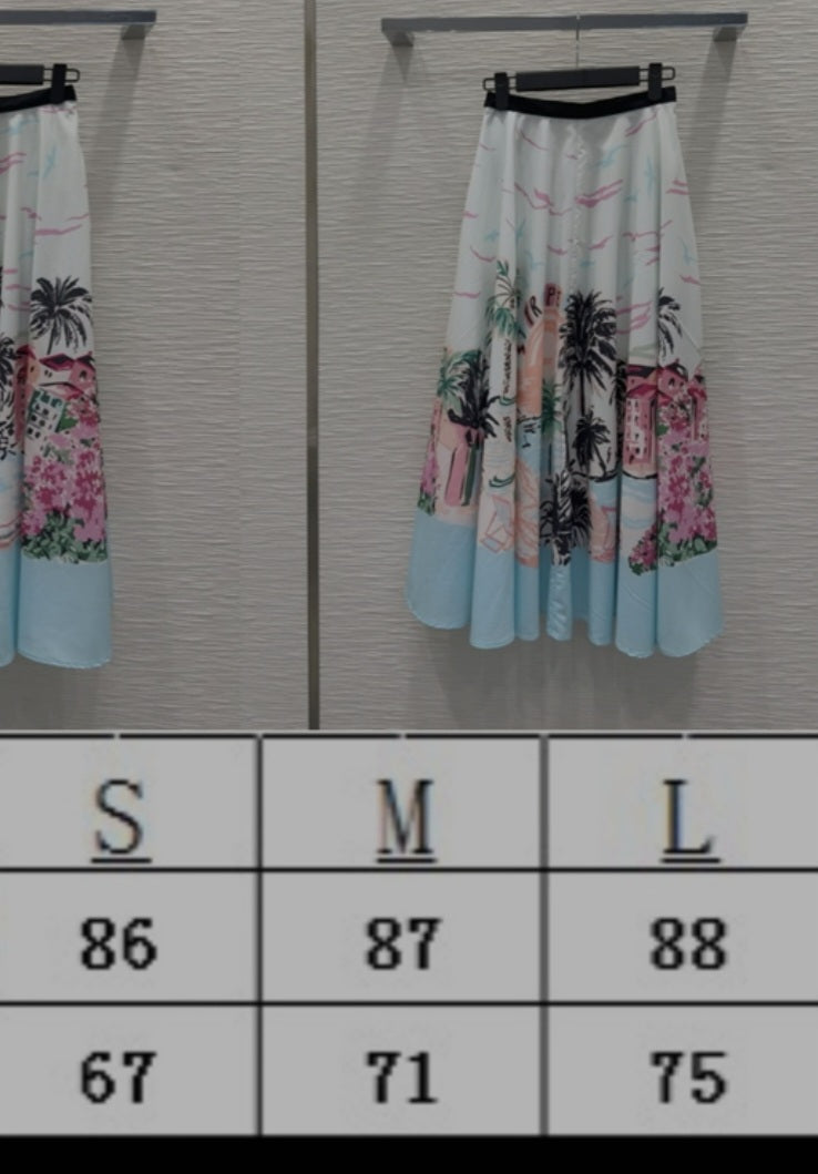 Dior long skirt