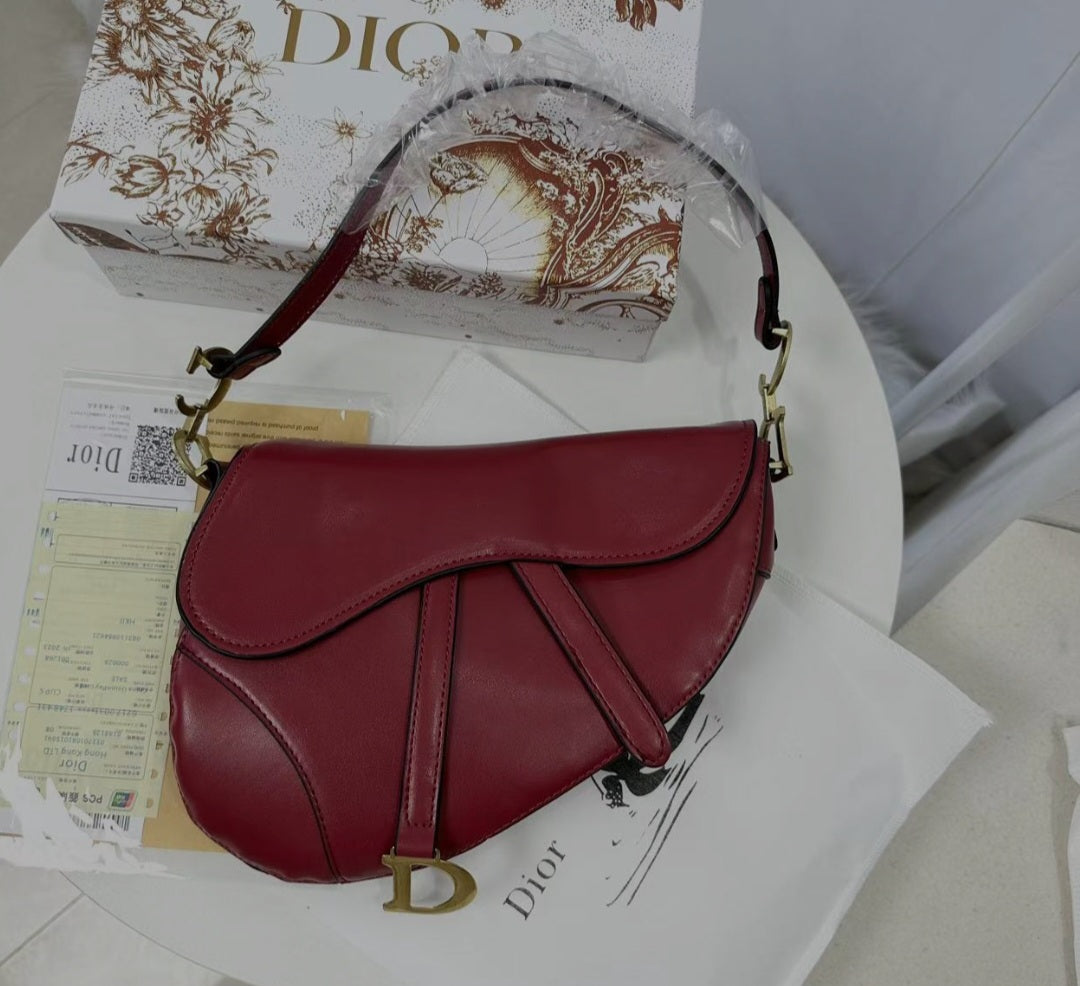 Dior saddle bag