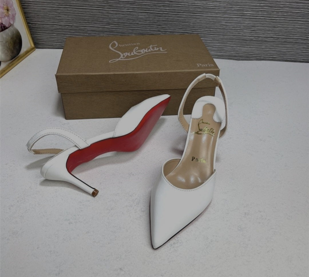 Louboutin low heel shoes