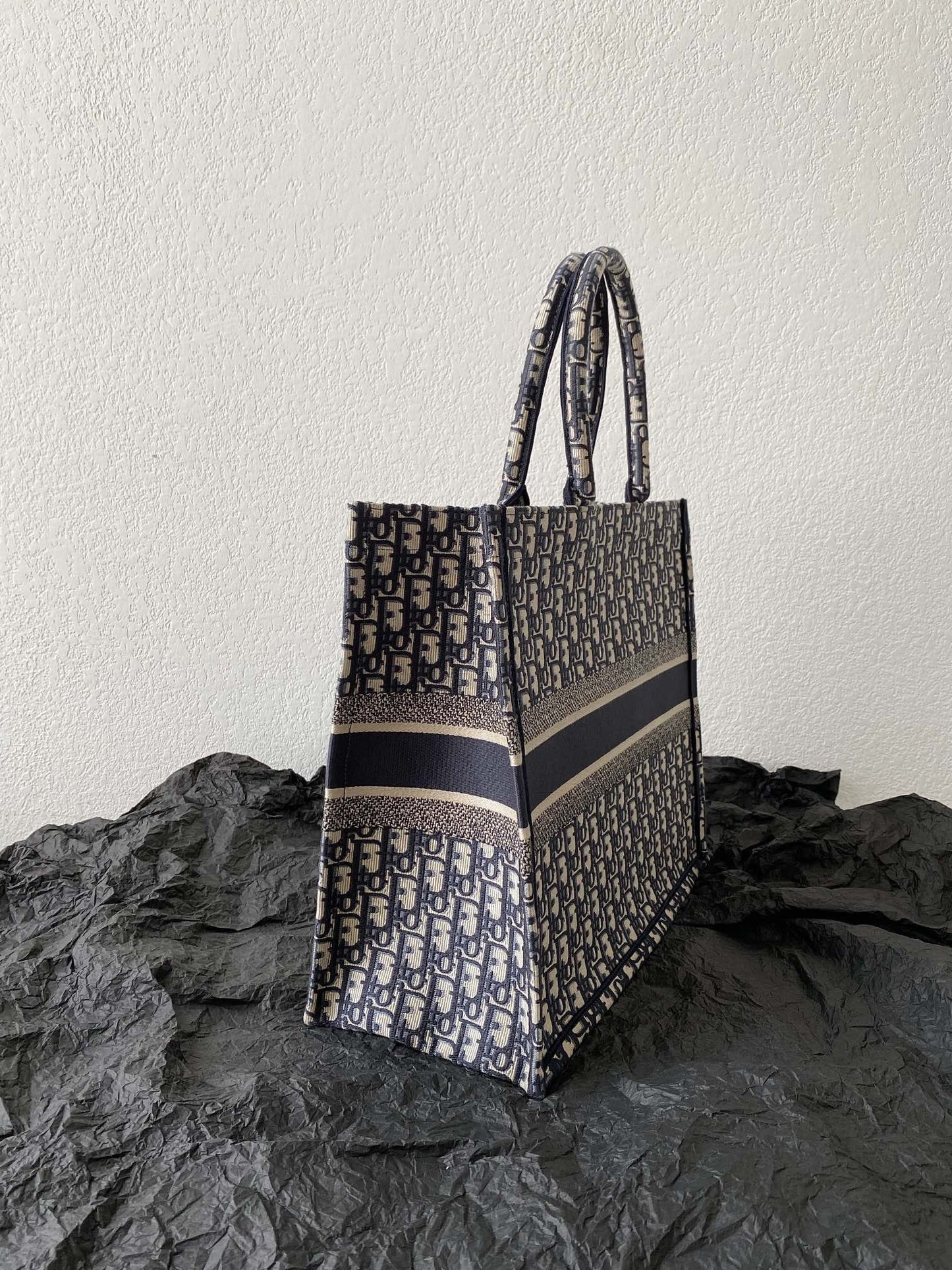 Dior book tote bag large