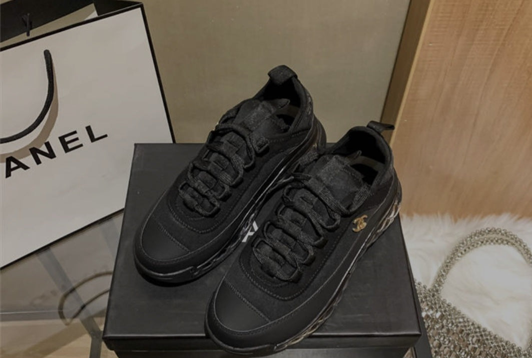 Chanel Sneakers black