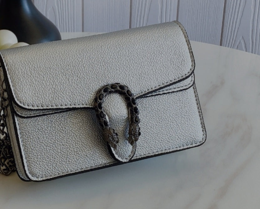 Gucci snake buckle bag