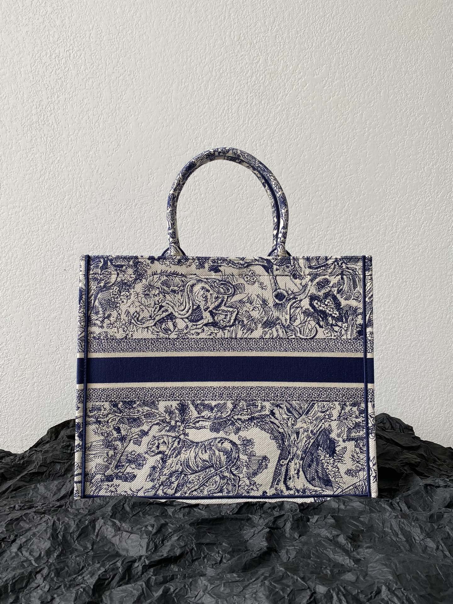 Dior book tote bag