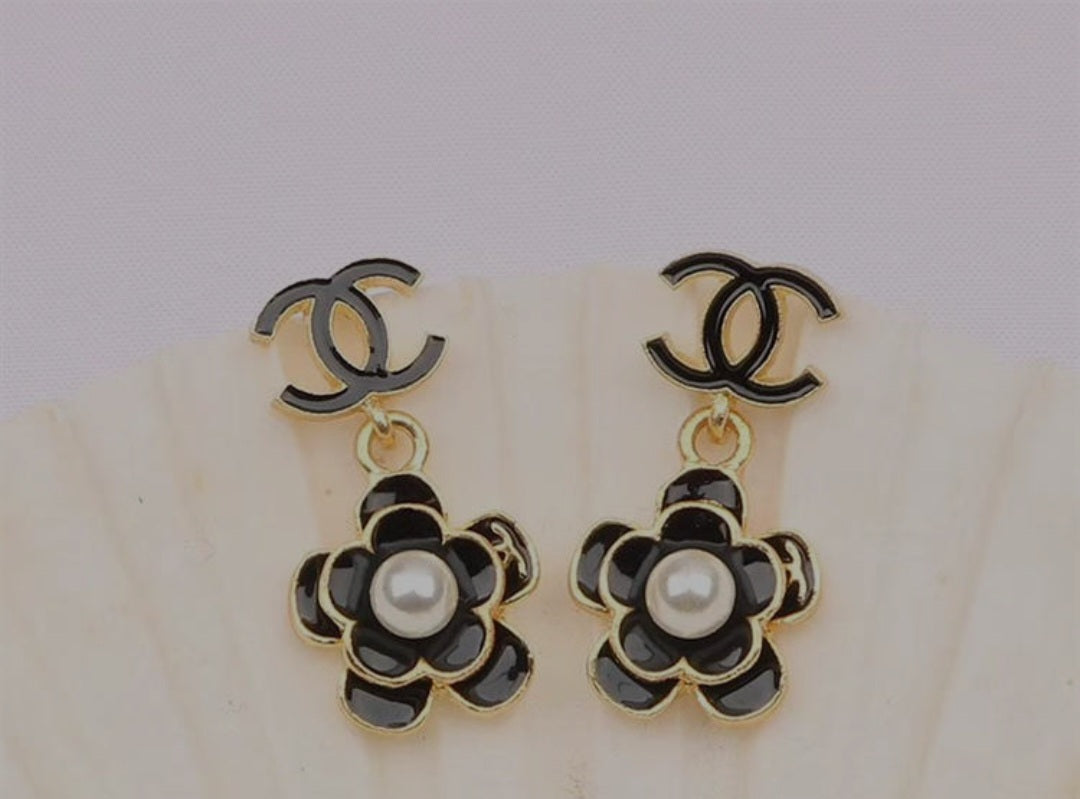 CC earrings 2 pairs one price
