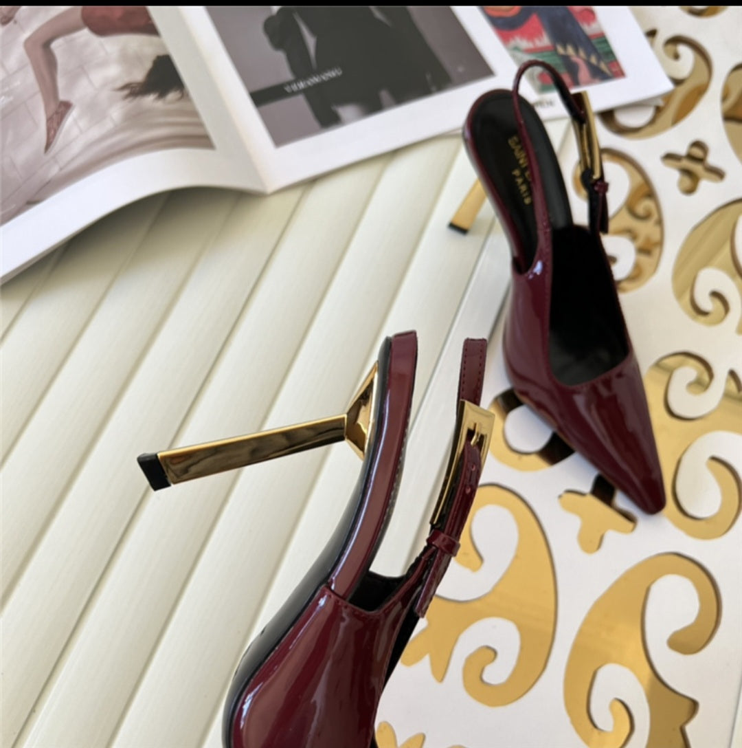 Ysl high heels sandals