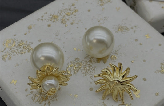 Dior triabal earrings