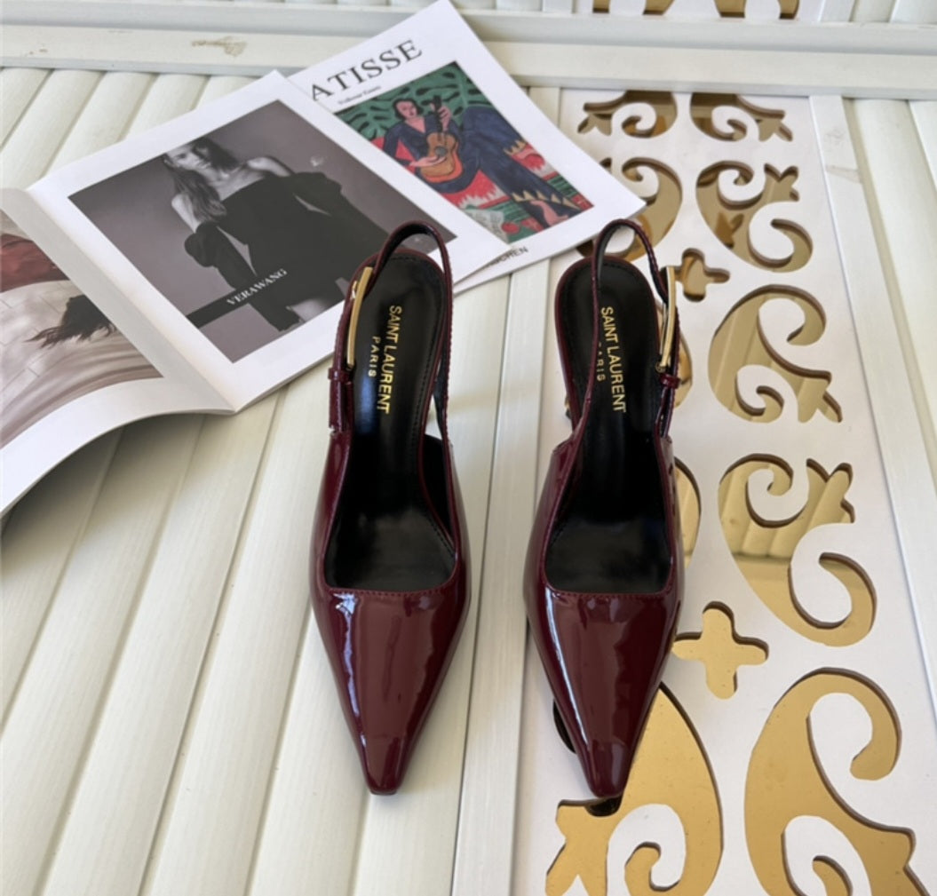 Ysl high heels sandals