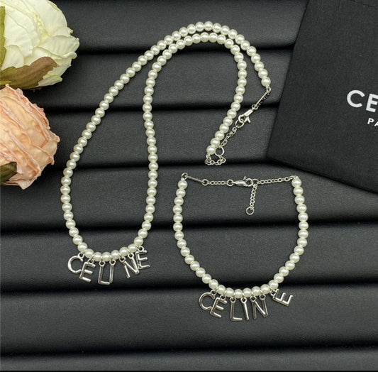 Celineset necklace bracelet