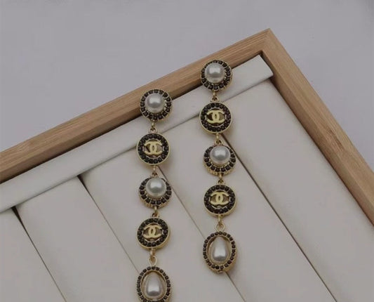 CC earrings