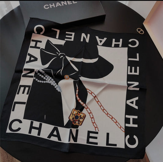 CC hat scarf