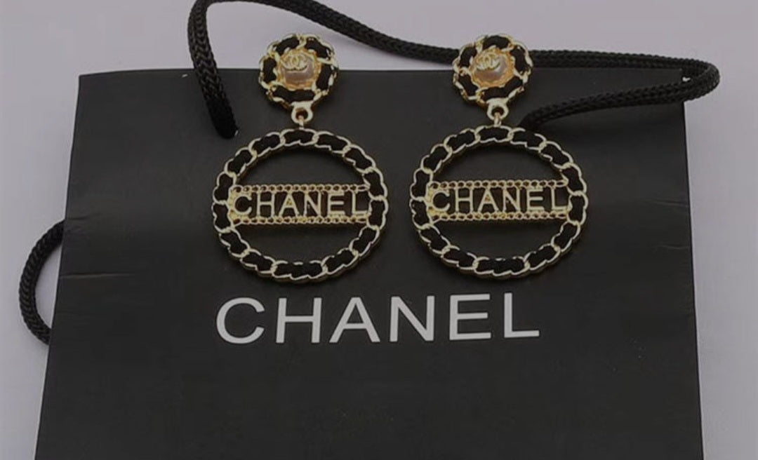 CC earrings