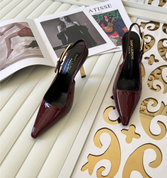 Ysl high heels sandals