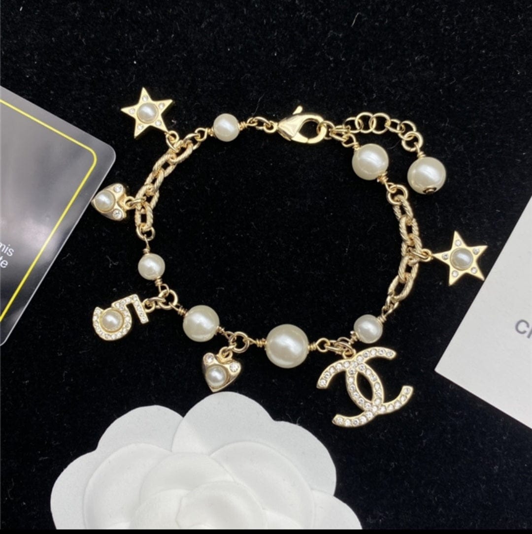 CC necklace and bracelet