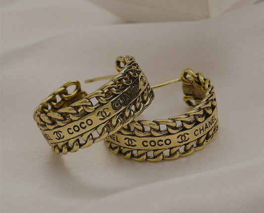 Chanel set bracelet earrings