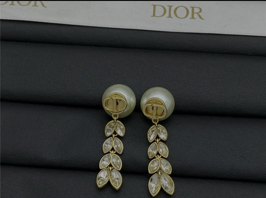 Dior earrings 2 pairs