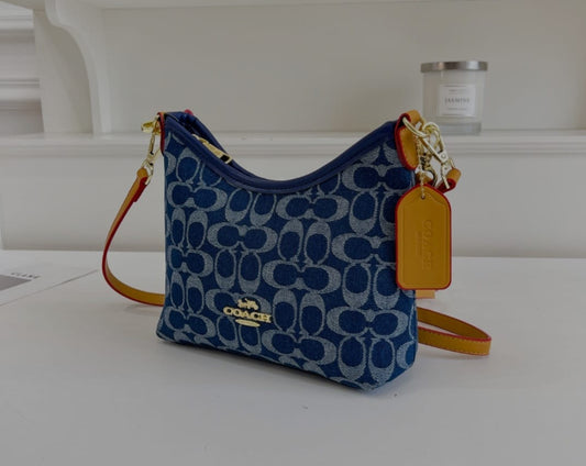 Coach laurel denim bag for sale