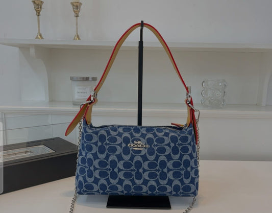 Coach Teri Shoulder bag in Signature Denim