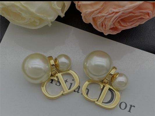 Dior triabal earrings