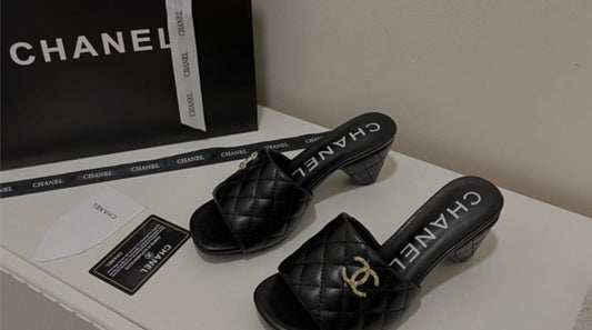 Chanel  sandals lamskin