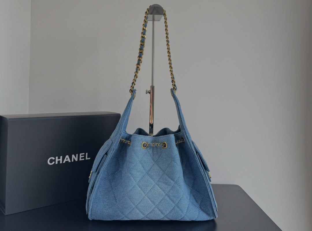 Denim Chanel 25 bag