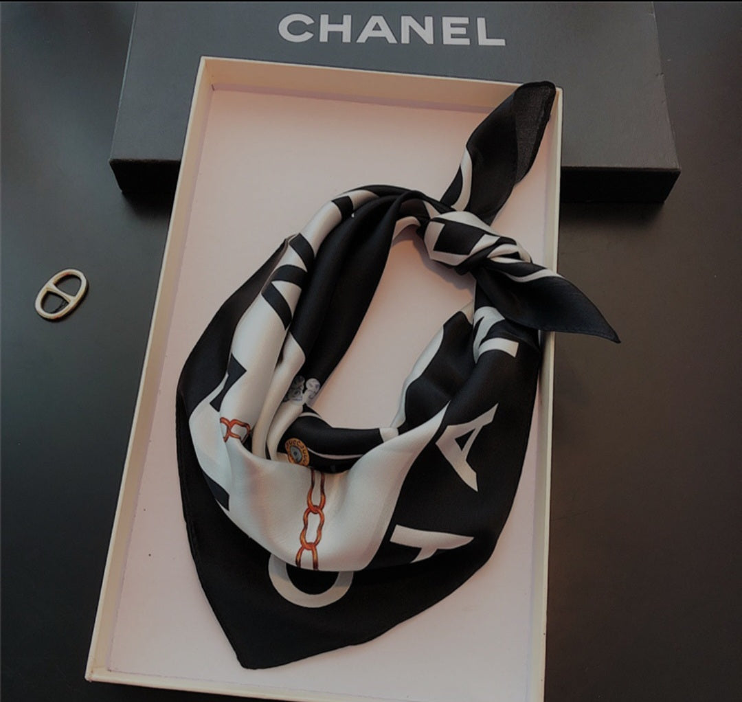 CC hat scarf